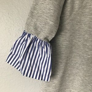 Eliza J Dresses - Eliza J Flounce Hem Sweatshirt Dress SZ 8P Eliza J Dresses - Eliza J Flounce Hem Sweatshirt Dress SZ 8P